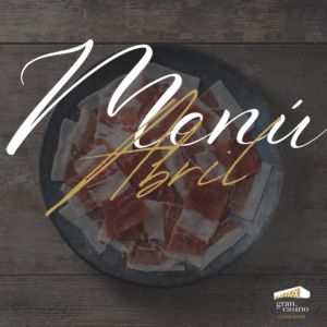 MENÚ DEL XEF - ABRIL 2025