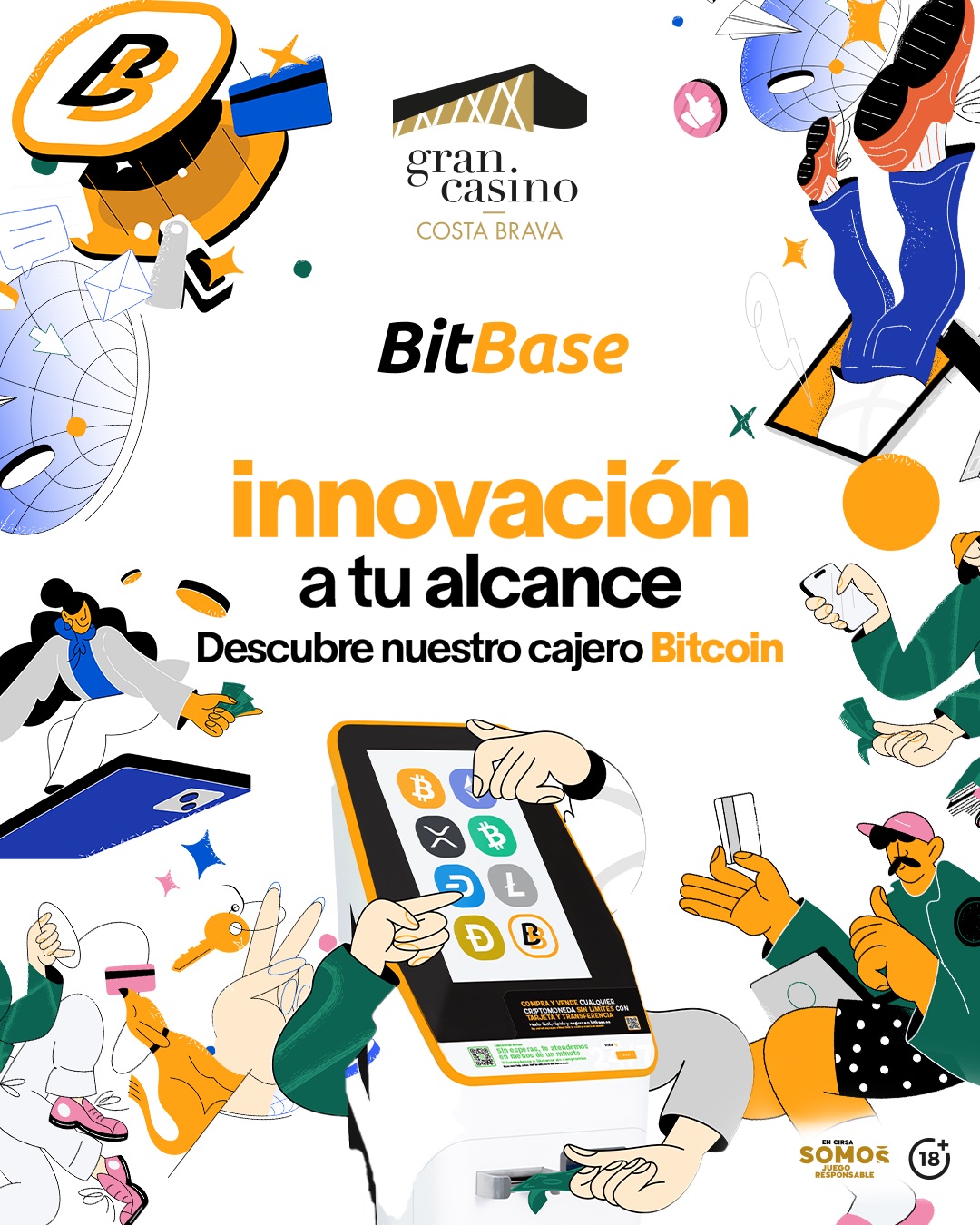 NUEVO CAJERO BITCOIN EN GRAN CASINO COSTA BRAVA – DARSE DE ALTA